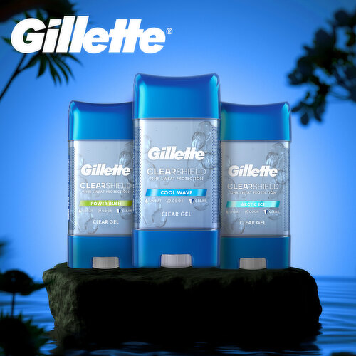 GEL INVISIBLE ANTITRANSPIRANTE GILLETTE SPECIALIZED POWER RUSH