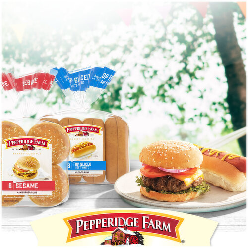 Pepperidge Farm® Bakery Classics Sesame Topped Hamburger Buns