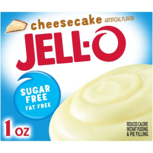 Jell-O Cheesecake Sugar Free & Fat Free Instant Pudding & Pie Filling Mix