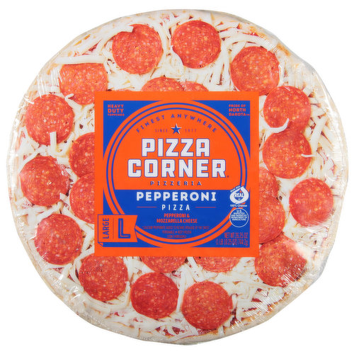 Pizza Corner Pizza, Pepperoni, Large