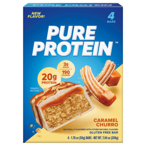 Pure Protein Bar, Gluten Free, Caramel Churro