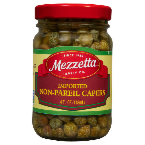 Mezzetta Capers, Non-Pareil, Imported