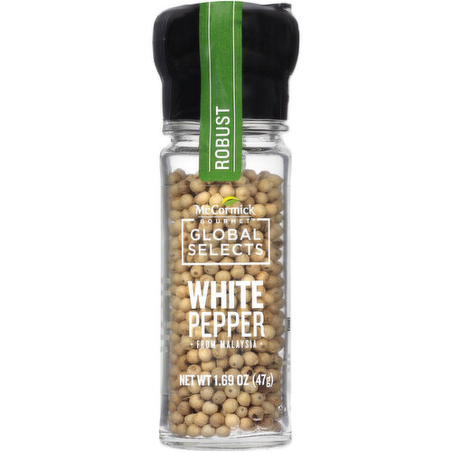 McCormick Premium Grinder Black & White Peppercorn, 1.26 oz