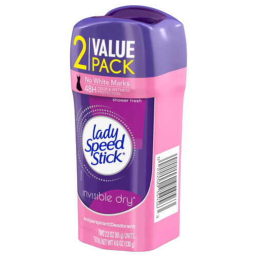 Buy Lady Speed Stick Shower Fresh Invisible Dry Deodorant ( 65g / 2.3oz )