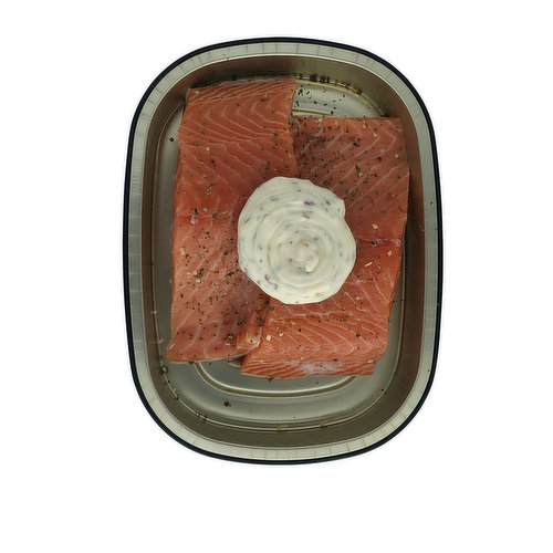 Cub Atlantic Salmon with Lemon Dill Butter