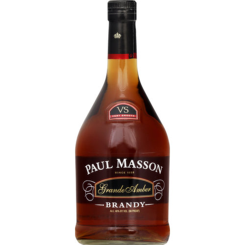 Paul Masson Brandy, Grande Amber, Very Smooth