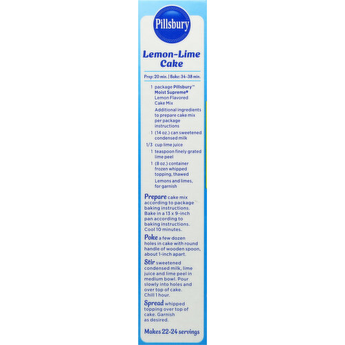 Pillsbury Moist Supreme Lemon Cake Mix