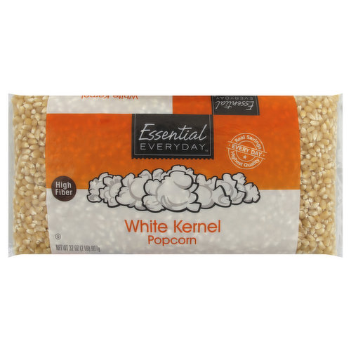 Essential Everyday Popcorn, White Kernel