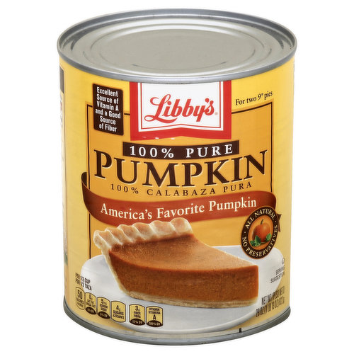 Libby's Pumpkin, 100% Pure