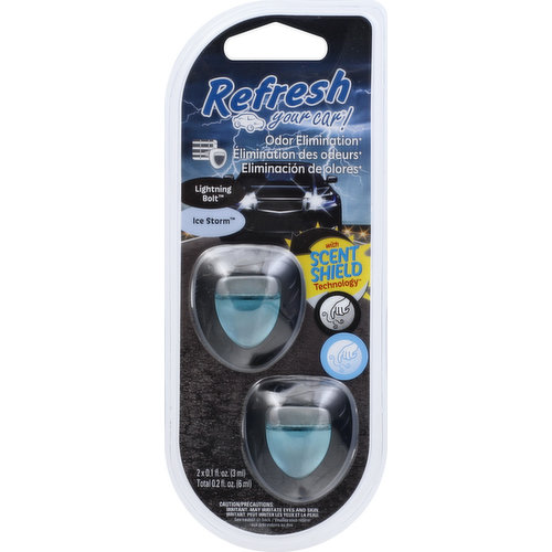 Odor elimination (). With scent shield technology. refreshyourcar.com. Twitter. Facebook. Pinterest. Instagram. Emergency Tel: 1 314 985-1511 Made in China.