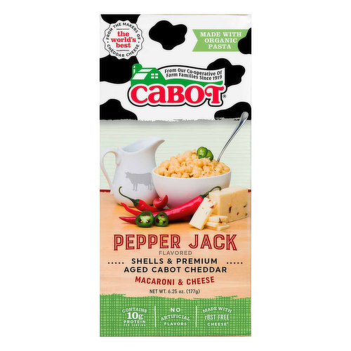 Cabot Macaroni & Cheese, Pepper Jack Flavored
