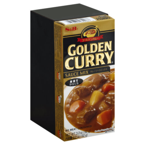 S&B Sauce Mix, Golden Curry, Hot