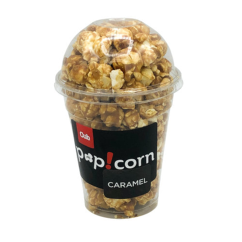 Cub Clear Cup Caramel Corn