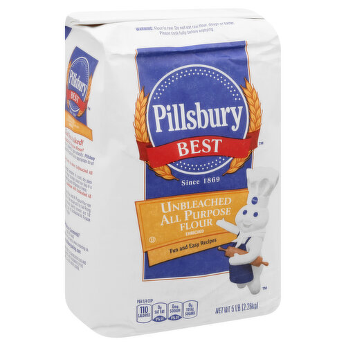 Pillsbury Best All Purpose Flour, Unbleached, Enriched