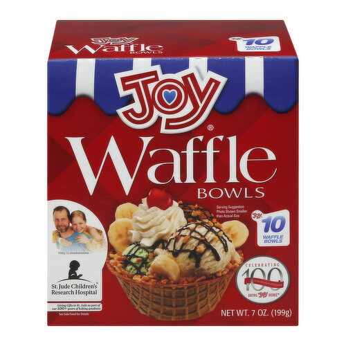 Joy Waffle Bowls