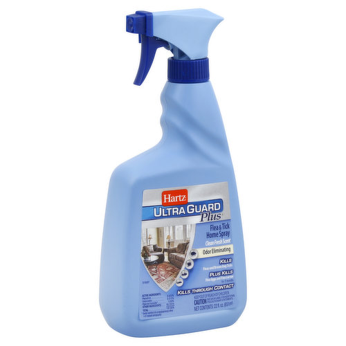 Hartz Ultra Guard Plus Home Spray, Flea & Tick, Clean Fresh Scent