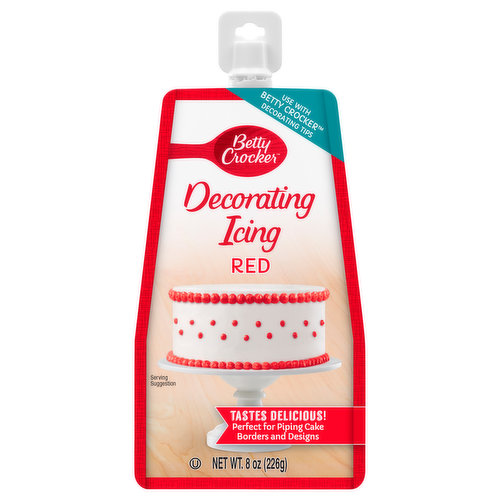 Betty Crocker Decorating Icing, Red