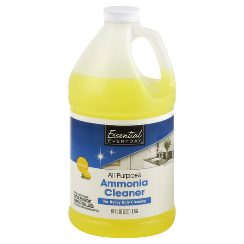 Essential Everyday Ammonia Cleaner, All Purpose, Lemon