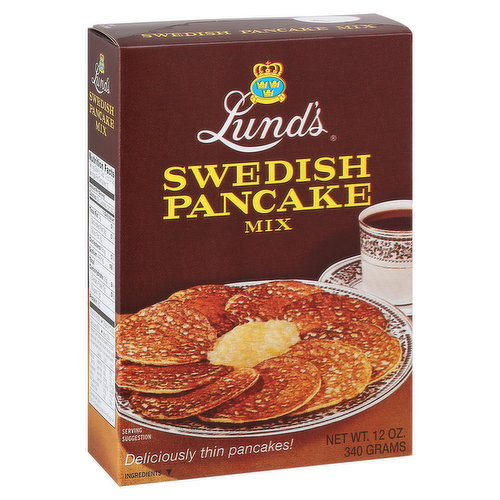 Lund's Pancake Mix, Swedish