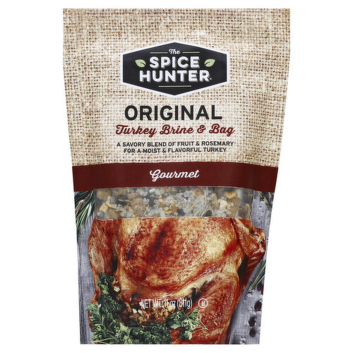 Spice Hunter Turkey Brine & Bag, Original