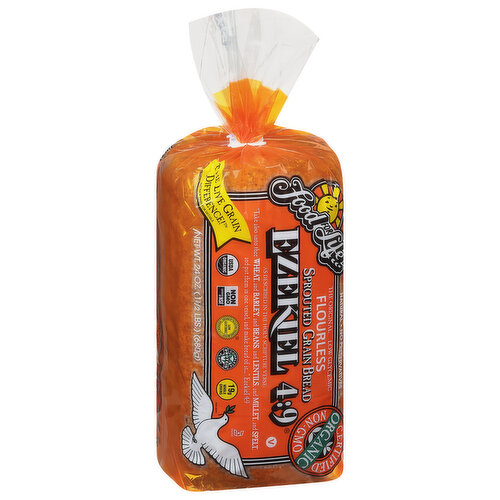Food for Life Ezekiel 4:9 Bread, Sprouted Grain, Flourless