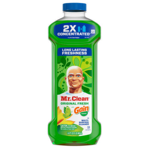 Mr. Clean Cleaner, Multi-Surface, Original Fresh