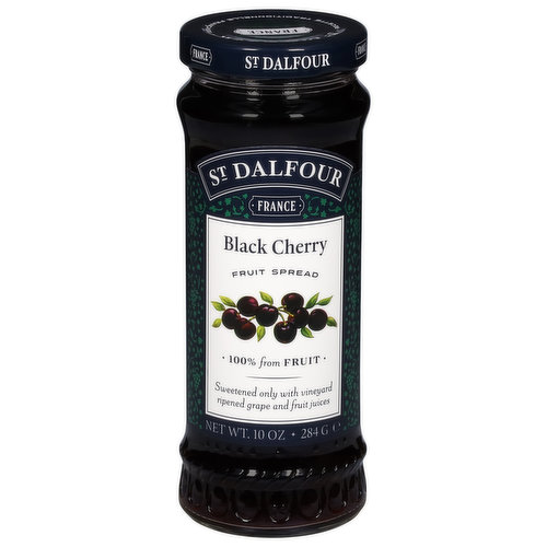 St Dalfour Fruit Spread, Black Cherry