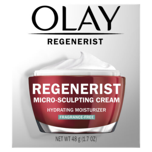 Olay Regenerist Olay Regenerist Micro-Sculpting Cream Face Moisturizer, Fragrance-Free, 1.7 oz