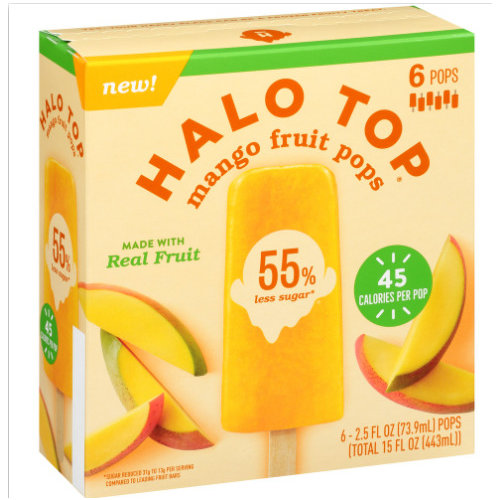 Halo Top Mango Fruit Pops
