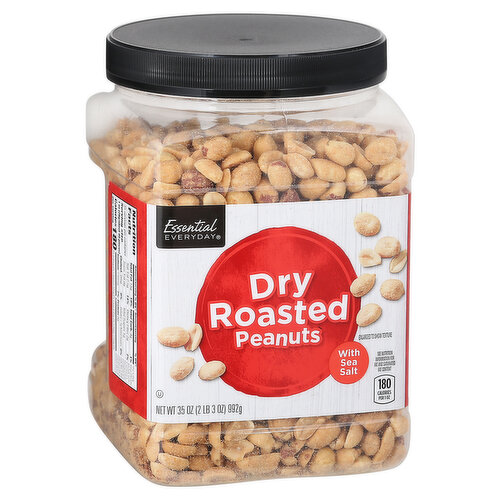 Essential Everyday Peanuts, Dry Roasted, with Sea Salt