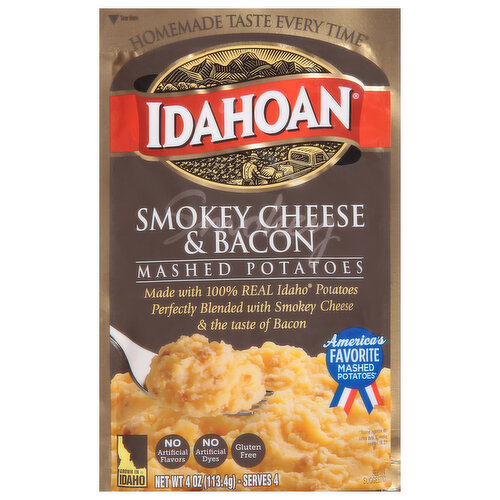 Idahoan Mashed Potatoes, Smokey Cheese & Bacon