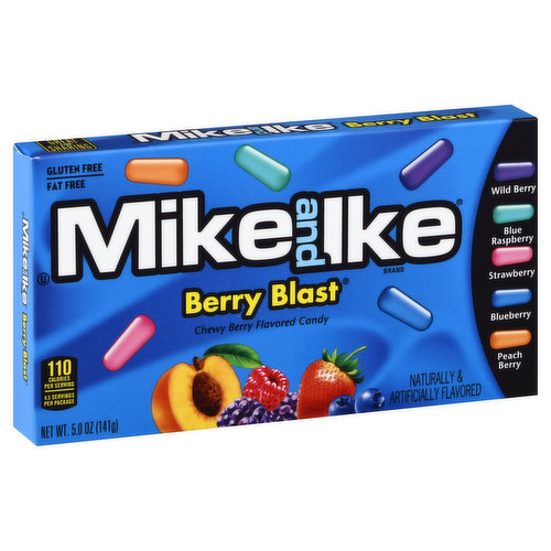 Mike And Ike Candy, Berry Blast