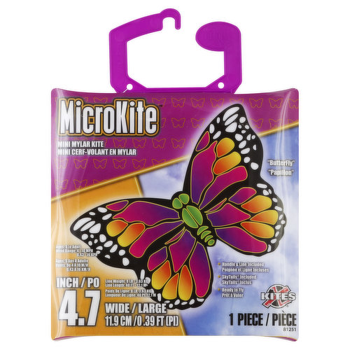 X Kites MicroKite, Butterfly, Large