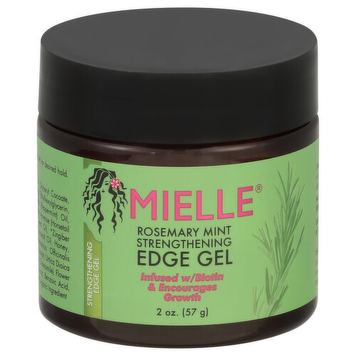 Mielle Edge Gel, Strengthening, Rosemary Mint