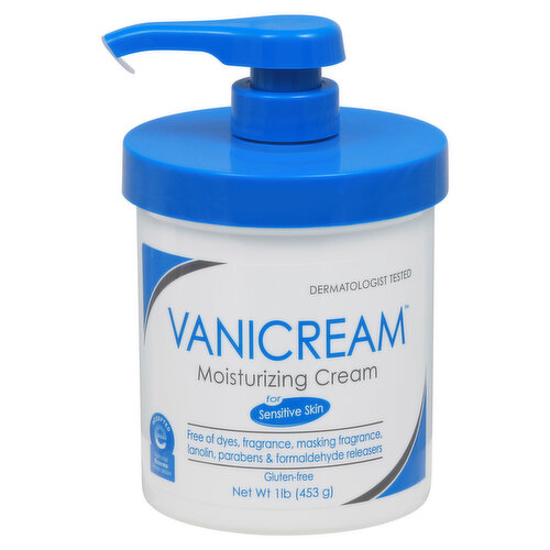 Vanicream Moisturizing Cream, for Sensitive Skin