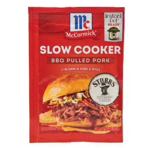 McCormick Slow Cooker Barbecue Pulled Pork Seasoning Mix