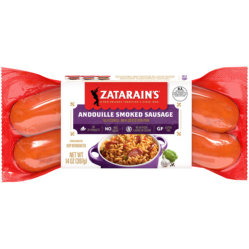 Zatarain's Frozen Red Bean And Rice With Sausage