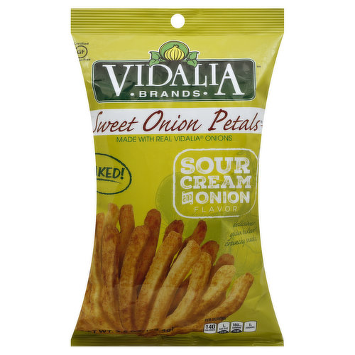 Vidallia Foods Sweet Onion Petals, Sour Cream and Onion Flavor