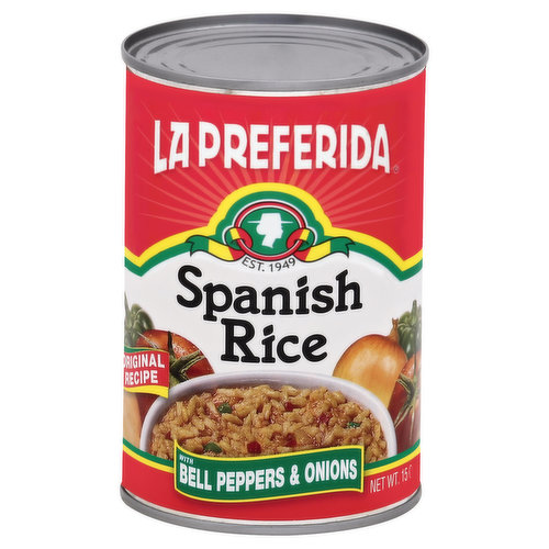 La Preferida Rice, Spanish, with Bell Peppers & Onions