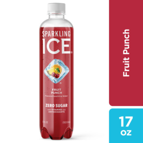 Sparkling Ice Sparkling Water, Zero Sugar, Fruit Punch