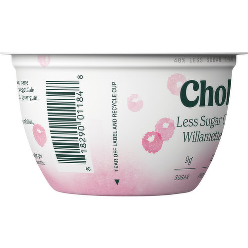 Chobani Yogurt, Low-Fat, Greek, Willamette Raspberry