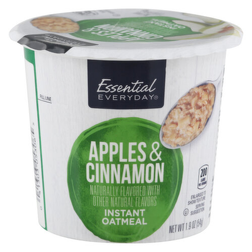 Essential Everyday Instant Oatmeal, Apples & Cinnamon