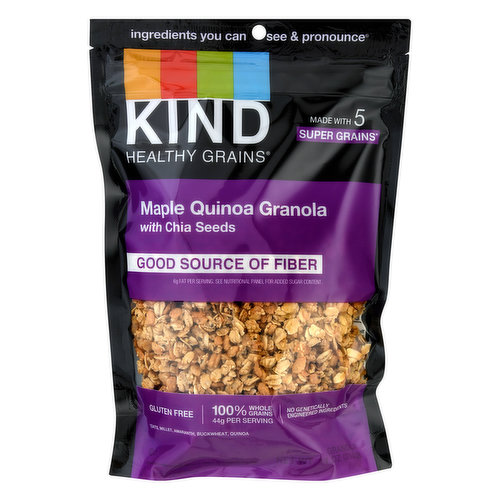 Kind Healthy Grains Granola, Maple Quinoa