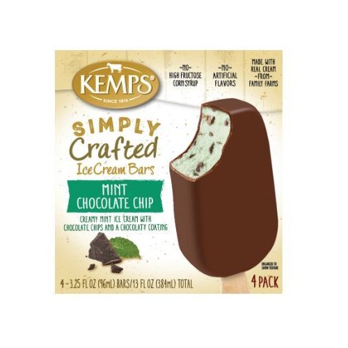 Simply Crafted Ice Cream Bars, Mint Chip