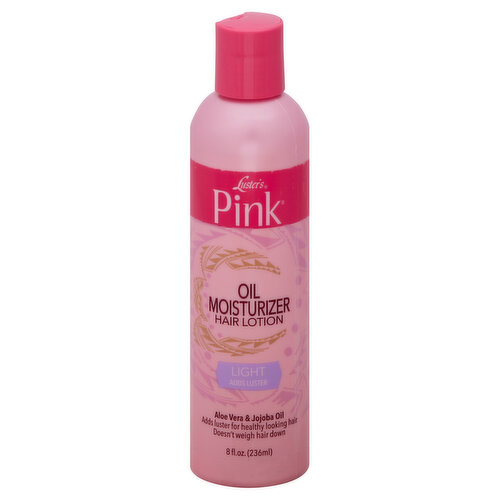 Pink Hair Lotion, Oil Moisturizer, Light