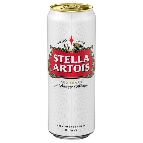 Stella Artois Beer, Lager, Premium