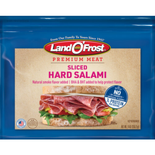 Land O'Frost Sliced Hard Salami