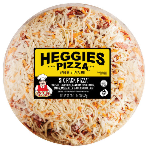 Heggie's Six Ingredient Pizza