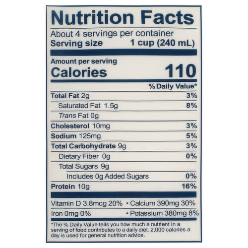 Lifeway Kefir, Plain Unsweetened