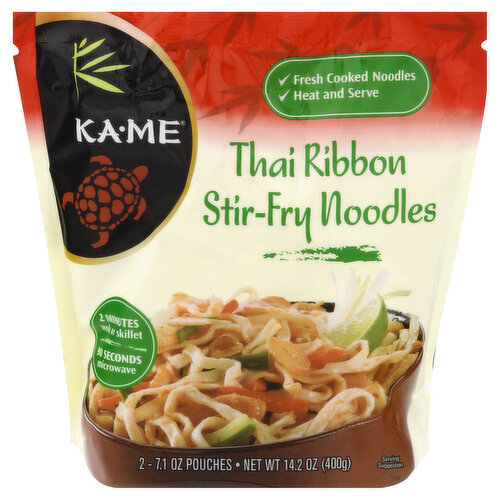 KA-ME Stir-Fry Noodles, Thai Ribbon